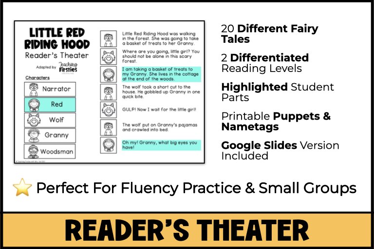 Readers Theater Scripts Big Bundle Of Fairy Tale Classics