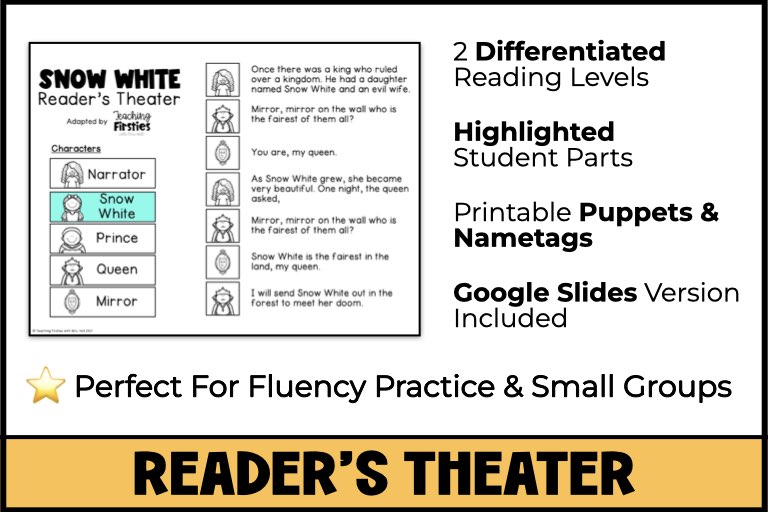 snow white readers theater scripts
