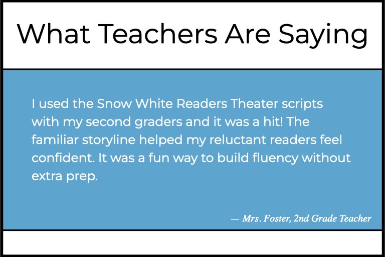 snow white readers theater scripts