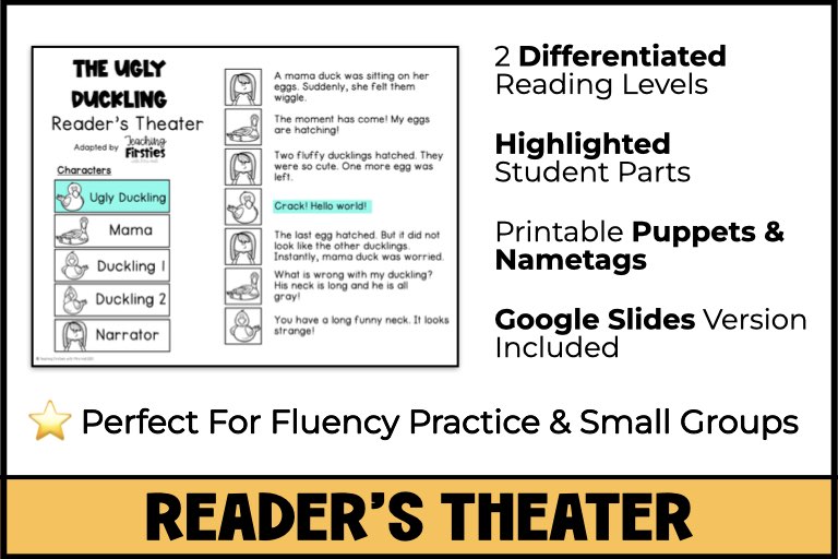 the ugly duckling readers theater scripts