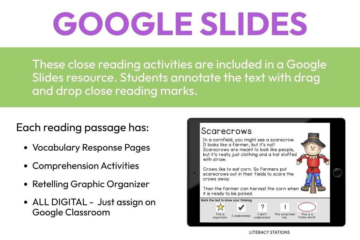 october close reading