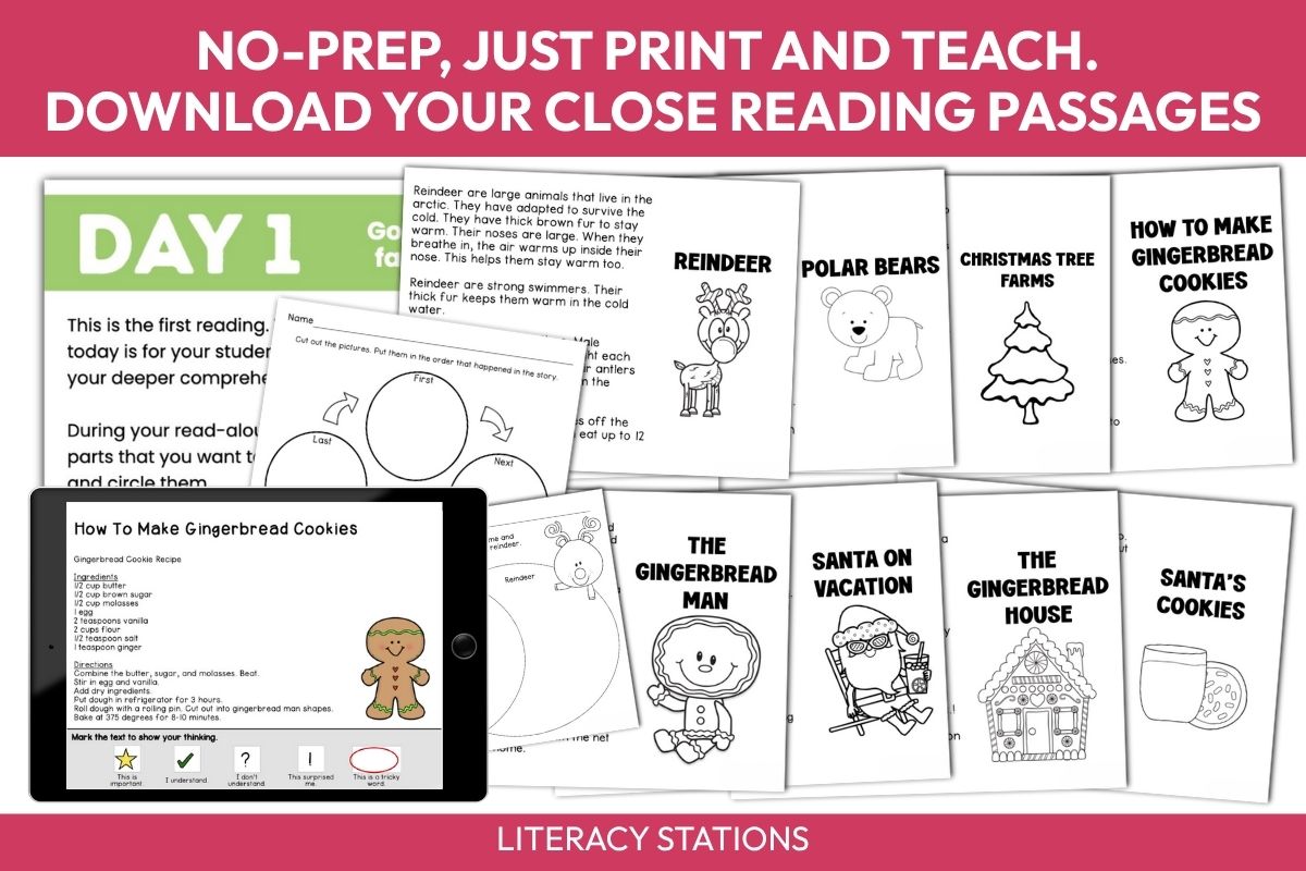 december close reading