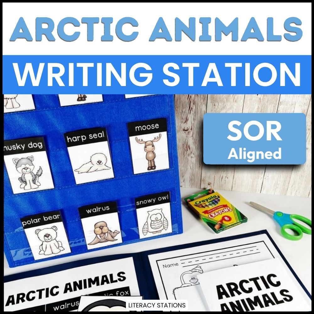 arctic animals writing center