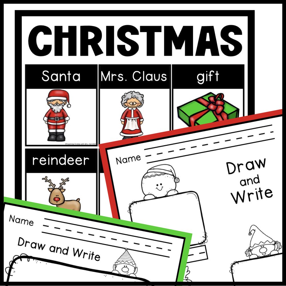 christmas writing center