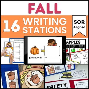 fall writing centers bundle