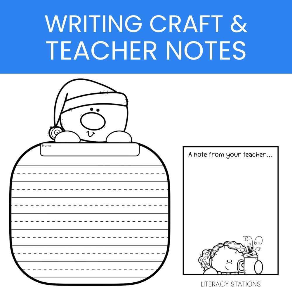 winter writing paper