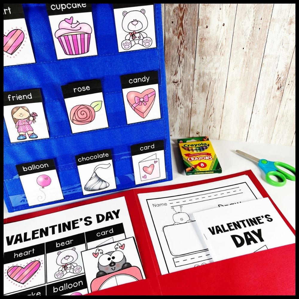 valentines day writing center