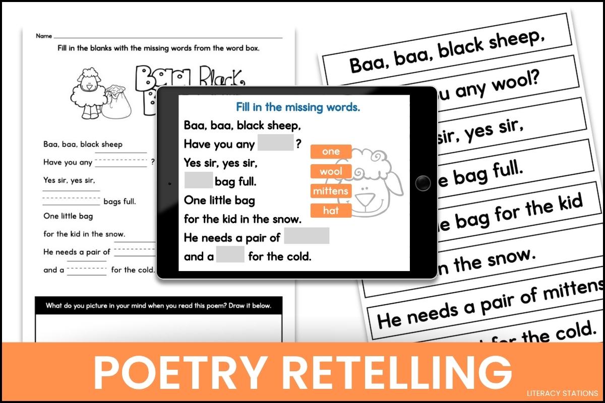 Baa Baa Black Sheep Poetry Center