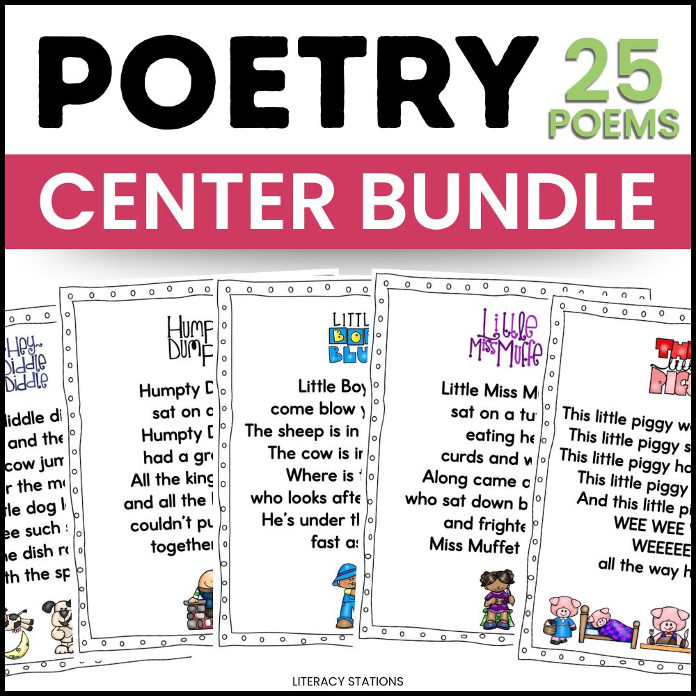 1st grade poetry activities