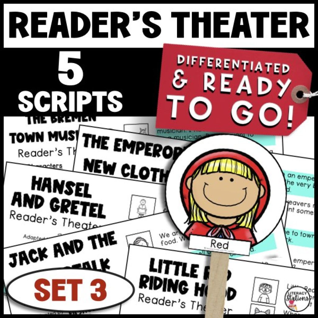 Readers Theater Scripts For Little Red Riding Hood And Other Fairy Tales For Kids