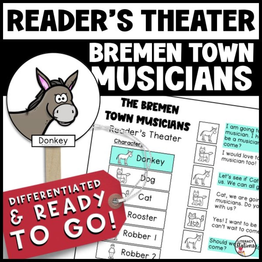 bremen town musicians readers theater scripts