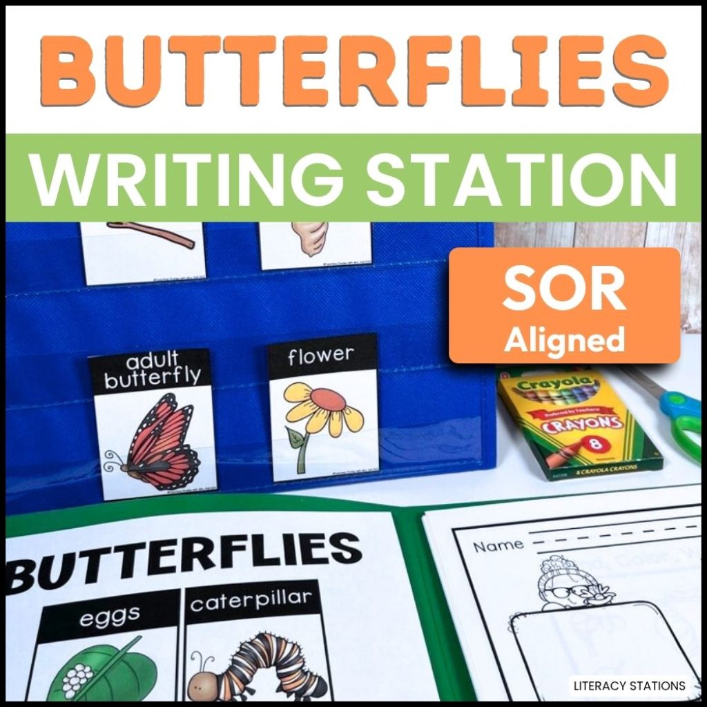 butterflies-writing-center-1st-grade